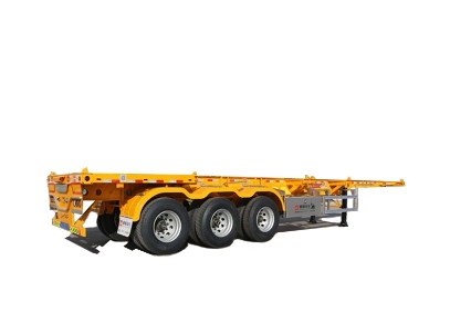 China Manufacture TONGYA 20ft Or 40ft Skeleton Container Semi Trailer